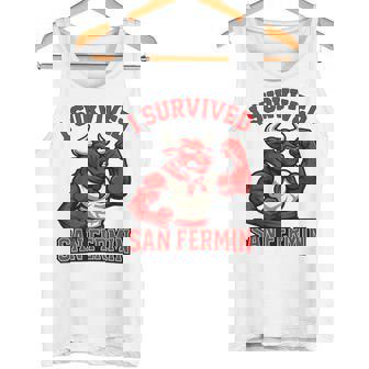 Sobrevivían Fermín Encierros Fiesta Pamplona Camiseta sin mangas - Regaloses
