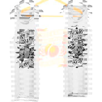 Solo Una Chica Que Ama Los Melocotones Amantes De La Fruta De Los Melocotones Camiseta sin mangas - Regaloses