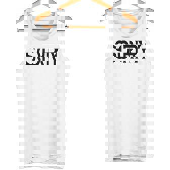 Sorry Das Icho Groß タンクトップ - Kawaiitshirt