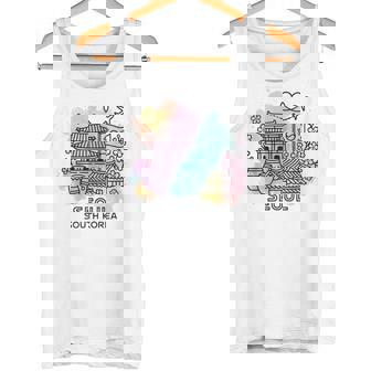 Souvenir Deoyage Minimaliste À L'aquarelle Deéoul Corée Duud Débardeur e - Cadeauxyz