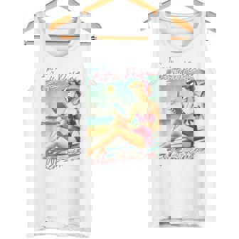 Soy Una Mejor Persona Cuando Estoy Tanintage Pin-Up Chica Retro Camiseta sin mangas - Regaloses