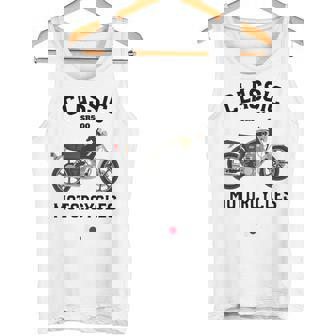 Sr500 ブラック クラシックバイク モーターサイクリスト オートバイ タンクトップ - Kawaiitshirt