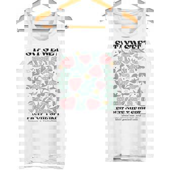 Stayweet Fruit Of Thepirit ストロベリー イエス タンクトップ - Kawaiitshirt