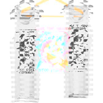 Stop Finning ジンベエザメ シュモクザメサメの種類タイダイ 長袖tシャツ タンクトップ - Kawaiitshirt