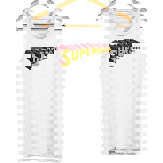 Super Daduperdad uperhero Dad タンクトップ - Kawaiitshirt