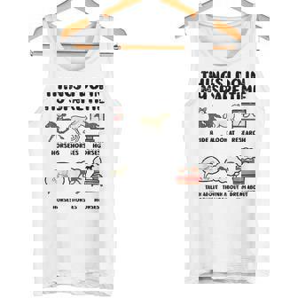 Things I Do Mypare Time 馬 面白い 乗馬 メンズ レディース タンクトップ - Kawaiitshirt