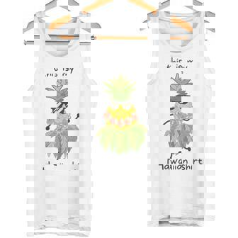 This Is My Hawaiian パイナップル フラダンス ルアウハワイ タンクトップ - Kawaiitshirt