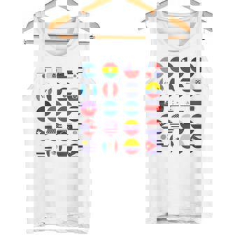Todas Banderas Latinoamericanas Países Banderas Latinoamerica Camiseta sin mangas - Regaloses