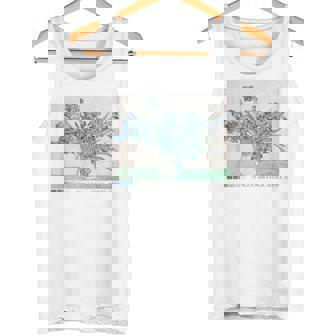 Trendyincentan Gogh Irises Famous Painting 1890 タンクトップ - Kawaiitshirt