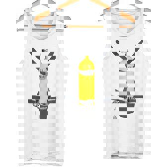Trompe L'œil スキューバダイビングボトルバック タンクトップ - Kawaiitshirt