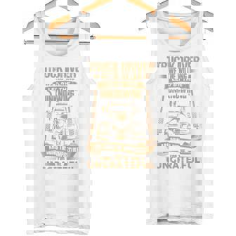 Truck Drivers Fun Truckers トラッキング スカル バックサイド 長袖tシャツ タンクトップ - Kawaiitshirt