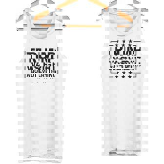 Trump Was Right About Everything Trump President 2024 タンクトップ - Kawaiitshirt