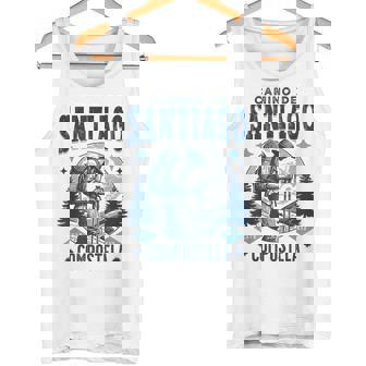 Viaje Del Camino Deantiago Compostela Experiencia Espiritual Camiseta sin mangas - Regaloses