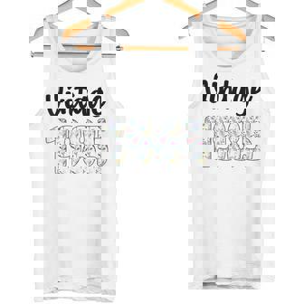 Vintage 1985 Año 1985 Flor Cumpleaños Camiseta sin mangas - Regaloses