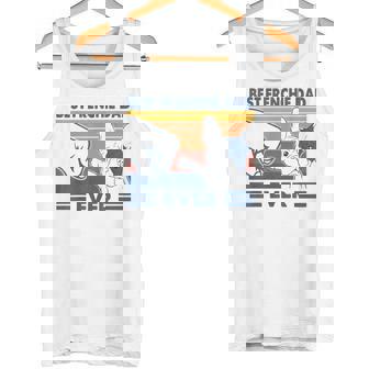 Vintage Best Frenchie Dad Ever Bulldog Francese Papà Natale Canotta - Novitaregali