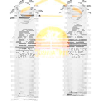 Vintage Joshua Tree National Park Retro タンクトップ - Kawaiitshirt