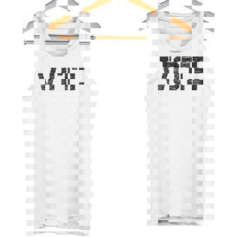 Vote レディース メンズ アンティーク調テキスト 2024 選挙 タンクトップ - Kawaiitshirt