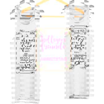 Wenn Aus Kollegen Freunde Werdenaying Job Change Tank Top - Seseable