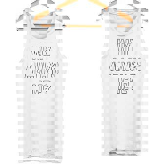 Why Always Me arcastic Epic Football Celebration Joke タンクトップ - Kawaiitshirt