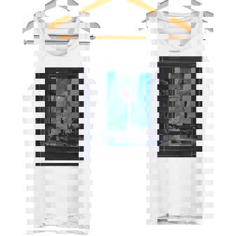 Window Light & Forestiew長袖フォトtシャツ 癒し・インテリア系アート-ユニセックスデザイン 長袖tシャツ タンクトップ - Kawaiitshirt