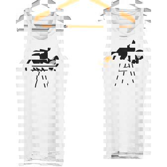 「おもしろいキャットレディが欲しい方法」に投票します タンクトップ - Kawaiitshirt