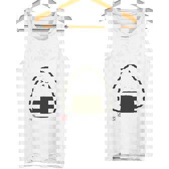 「パン-おにぎり」おもしろ 筆文字 服裏側 面白い文字入り 長袖tシャツ タンクトップ - Kawaiitshirt