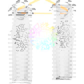 【あなたより長く 短歌ロゴ】 タンクトップ - Kawaiitshirt