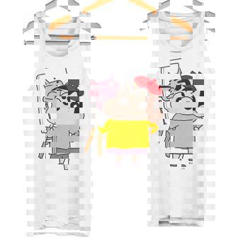 【まんが】クレヨンしんちゃん お絵描きしんちゃん タンクトップ - Kawaiitshirt