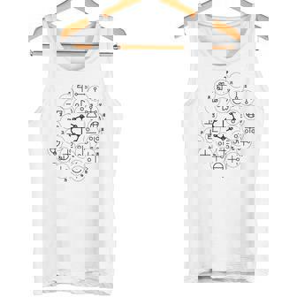 【カタカムナ 第6首】神代文字 スピリチュアル 言霊 癒し ヒーリング 面白い おもしろ お守り 開運 古代 文字 タンクトップ - Kawaiitshirt