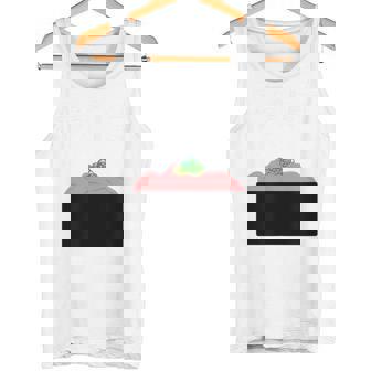 【ネギトロ】マグロ トロ ねぎ 寿司 おすし 軍艦巻き 可愛い おもしろ 面白い 食べ物 鮨 ネタ ウケ狙い 文字入り タンクトップ - Kawaiitshirt