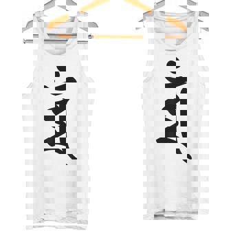 【マン】梵字 卯年 干支 守護梵字 文殊菩薩 3月生まれ 守り本尊 手書き 仏教 悉曇文字 古代文字 スピリチュアル タンクトップ - Kawaiitshirt