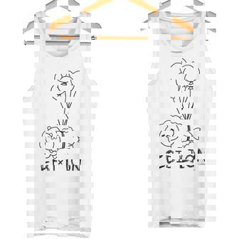 【夏色まつり】えびふらいおんは空を飛ぶ タンクトップ - Kawaiitshirt