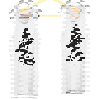 【無】一文字 漢字 日本語 毛筆 書道 筆文字 言葉 和柄 日本 かっこいい お土産 海外 おもしろ 面白い 文字入り タンクトップ - Kawaiitshirt