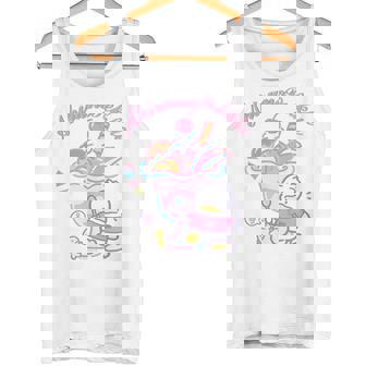 あひるのペックル スイーツpop タンクトップ - Kawaiitshirt