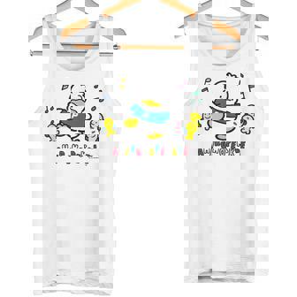 あひるのペックル ダンス タンクトップ - Kawaiitshirt