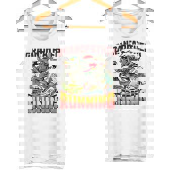 おじいちゃん ランニング ニンジャ メンズ おもしろ タンクトップ - Kawaiitshirt