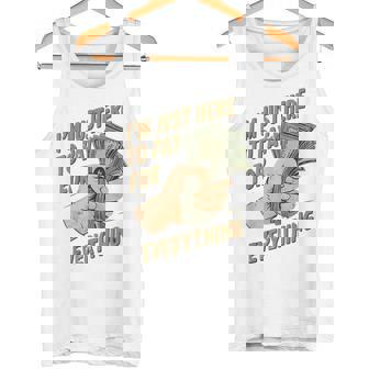 おもしろいママとパパが払うもの全部払うためにここに来たんだ タンクトップ - Kawaiitshirt