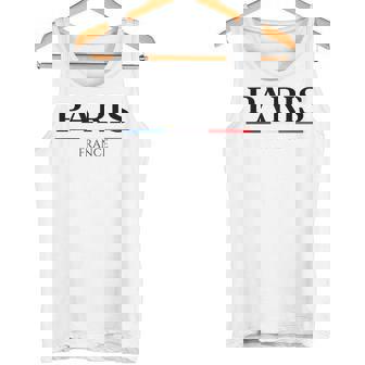 お土産 De Paris フランス国旗 愛の首都 ギフト タンクトップ - Kawaiitshirt