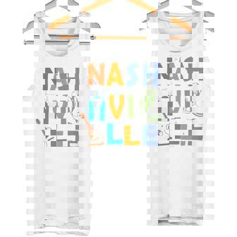 お土産 From Nashville Tn Trip Guitar Music City ナッシュビル 長袖tシャツ タンクトップ - Kawaiitshirt