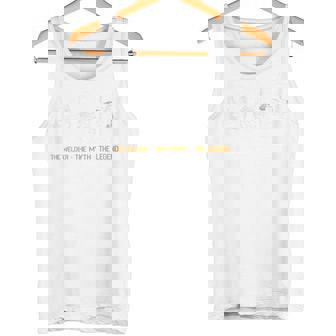 メンズ バックプリント お父さん 溶接工 神話 伝説 タンクトップ - Kawaiitshirt