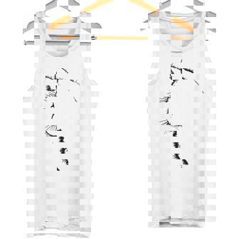 かわいい猫のシルエット タンクトップ - Kawaiitshirt