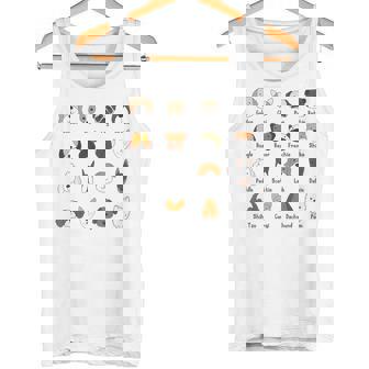 かわいい面白い犬種 タンクトップ - Kawaiitshirt