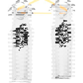 くま スケートボーダー スケートボード スケートボーダー スケートボード タンクトップ - Kawaiitshirt