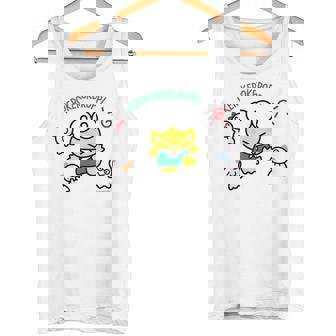 けろけろけろっぴ てるてるぼうず ライトカラー タンクトップ - Kawaiitshirt