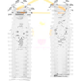 こぎみゅん ハート ライトカラー タンクトップ - Kawaiitshirt