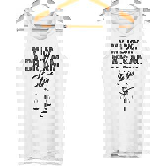 これは私のラッキーバー試験シャツ面白いラッキーバー試験 タンクトップ - Kawaiitshirt