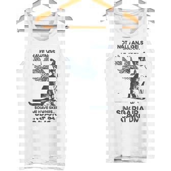 すべての天使に翼があるわけではない-マザーシンガプーラキャットママ タンクトップ - Kawaiitshirt