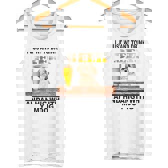 ただビール飲みたい&吊るしw おれのシーズーー タンクトップ - Kawaiitshirt