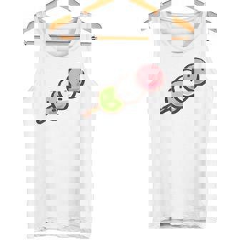 だんご 団子 和菓子 花見団子 三色団子 三兄弟 だんご好き かわいい おもしろ タンクトップ - Kawaiitshirt