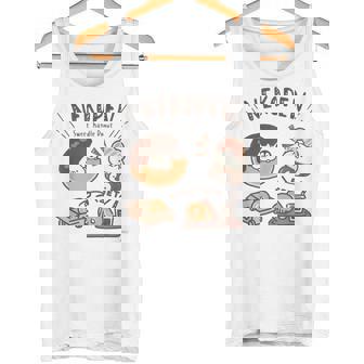 ねこぺん日和 ドーナツ タンクトップ - Kawaiitshirt